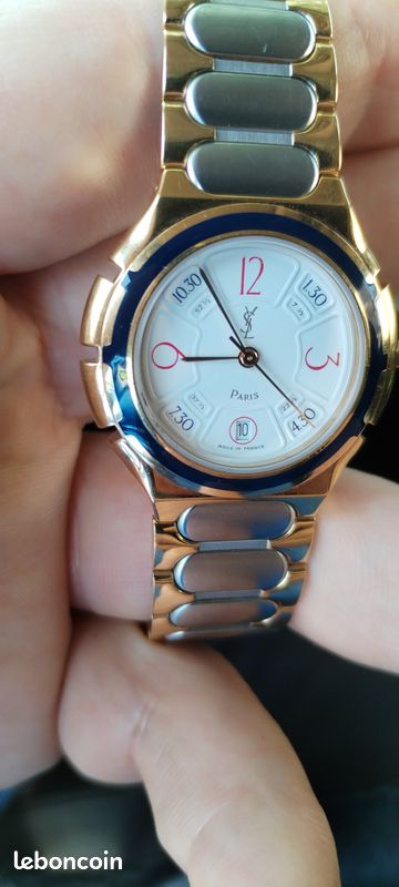 Vintage Yves Saint Laurent Montre à quartz pour femme YSL (image 6)