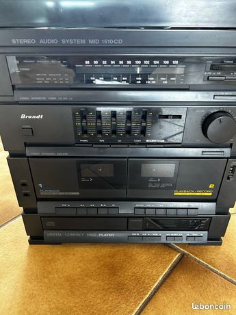 Platine Vinyle Brandt P28F Vintage – Pour Pièces / Ne Fonctionne Pas