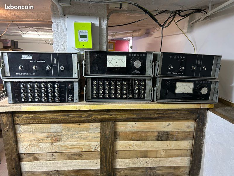 Lot Binson amplis, mixers enceintes etc.. (image 2)