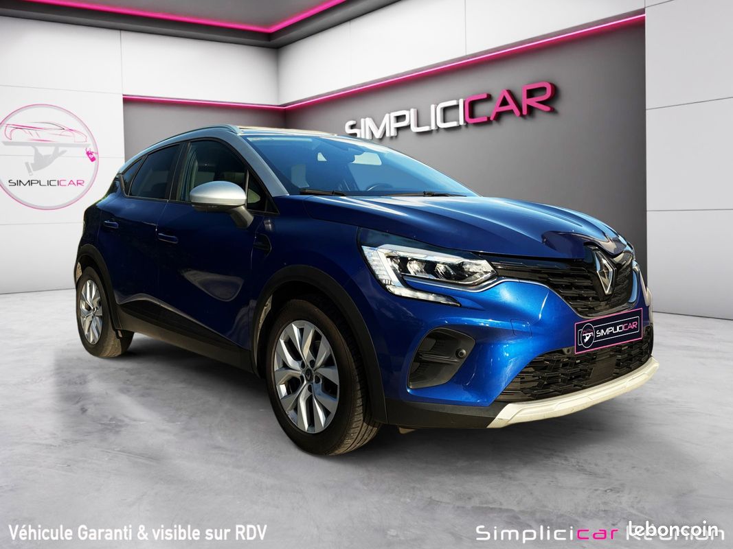 RENAULT CAPTUR TCe 90CH Zen GPS Caméra Radar Av Ar Garantie 12 mois (image 1)
