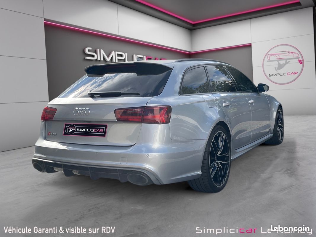 AUDI RS6 PERFORMANCE 605Ch Toit Ouvrant Bose CarPlay Caméra 3D Freins Céramique Toutes Options Suivi Complet Audi Garantie 12 mois (image 8)