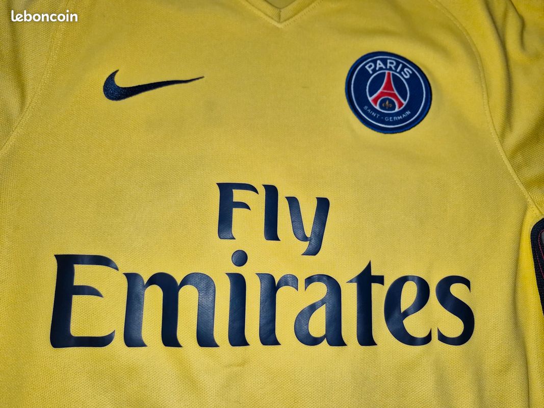 Maillot PSG Domicile 2017/18 - Nike - N°29 Mbappé - Taille S - Occasion