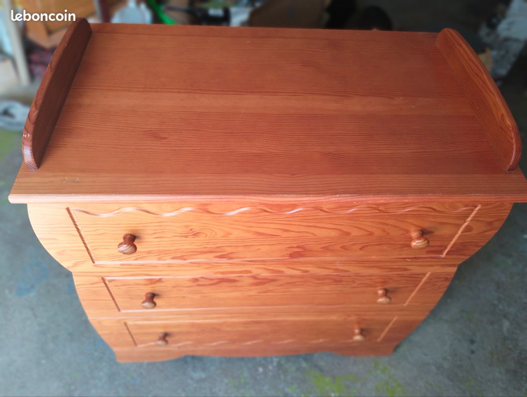 Commode enfant bois massif (image 2)