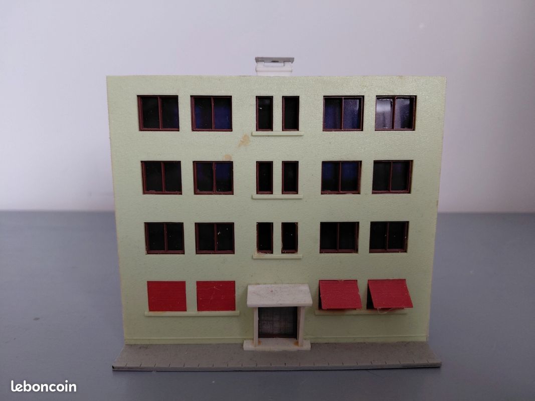 Maquette immeuble jouef ho (image 13)