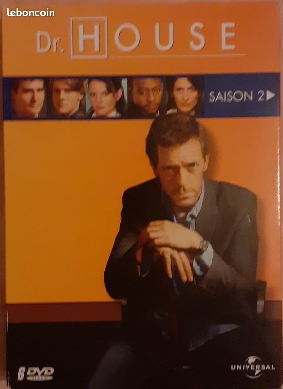 Dvd Dc House – Saisons 1 à 4 (image 2)