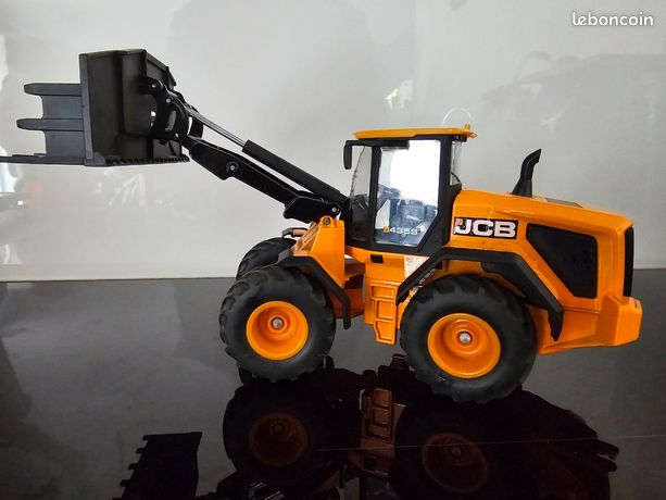 Chargeuse Sur Pneus JCB 435S Siku 1:32 - Orange - Métal/Plastique - Fonctions Réelles