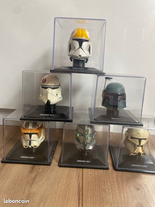Lot 6 casques star wars (image 1)