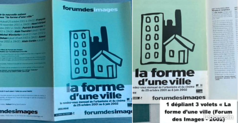 LA VILLE / URBANISME / TRANSPORTS / MOBILITÉ / AMÉNAGEMENT du TERRITOIRE : 1 livre 2 Revues / 1 Journal / 15 Suppléments-encarts (Libération/Le Monde) / 1 dépliants et 3 Cartes Postales (1970/2025 / (image 8)