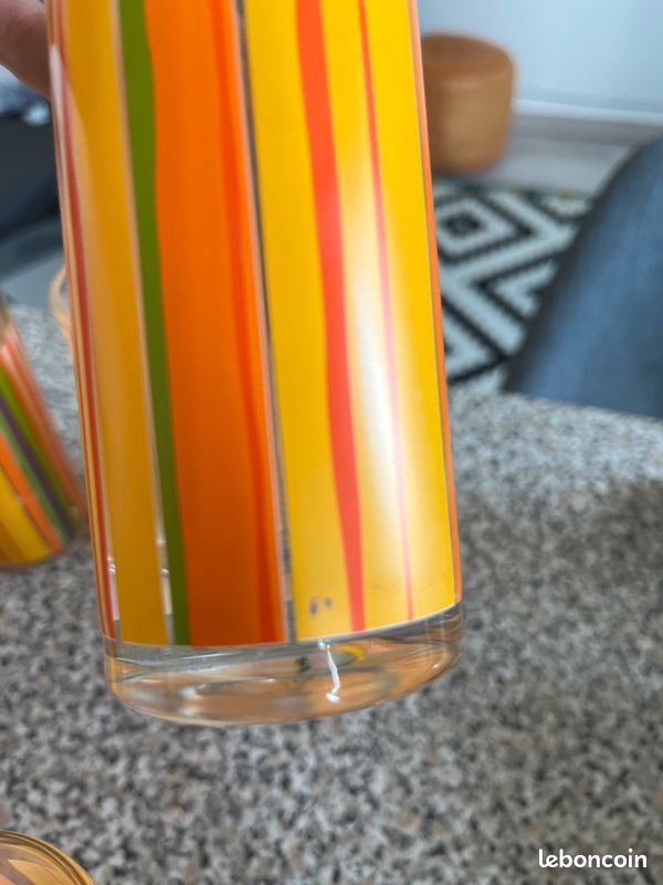 Verres à eau couleurs d’été (image 7)