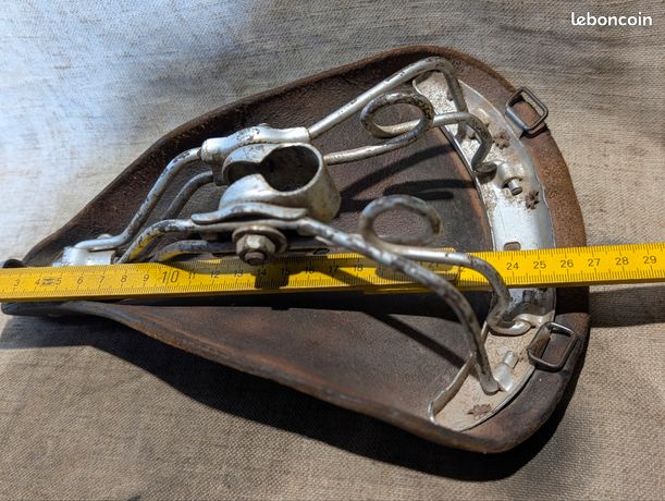 ANCIENNE SELLE VÉLO Route CUIR NOREX 39... France EUR 18
