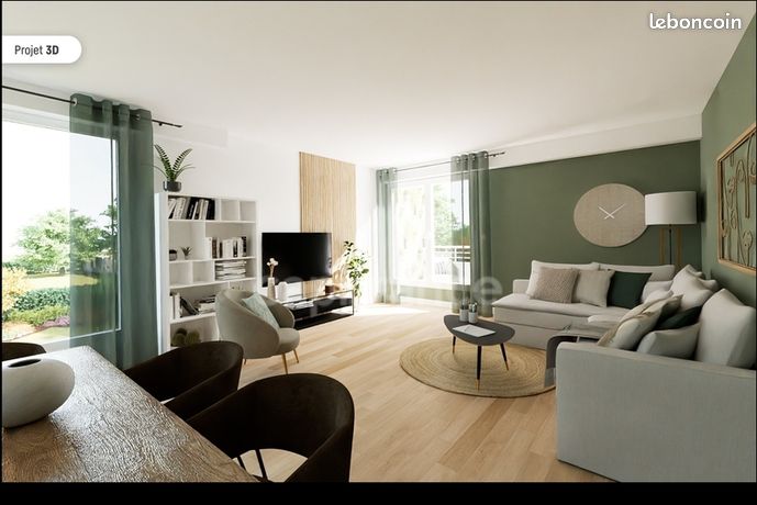 Appartement 3 pièces 68 m²