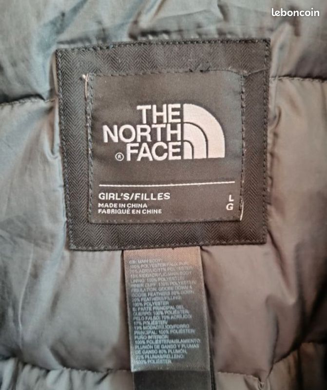 Manteau fille The North Face 12 ans (image 2)