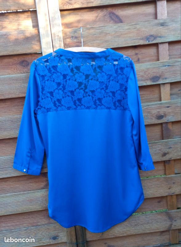Chemisier bleu - Taille M/38 - Neuf (image 5)