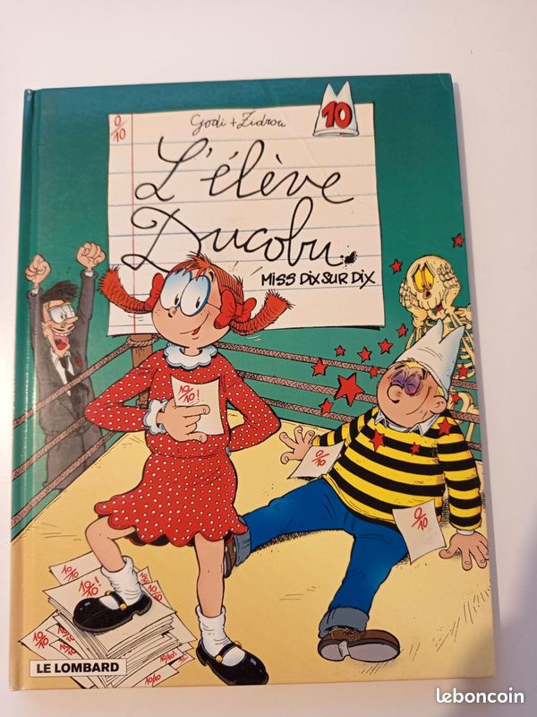 Lot 2 BD Ducobu Tomes 2 et 10 (image 4)