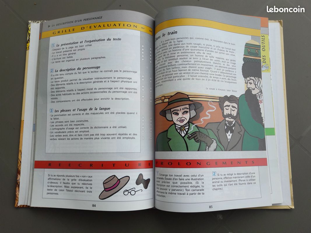 LIVRE lecture écriture CM2 - 1991 (image 2)