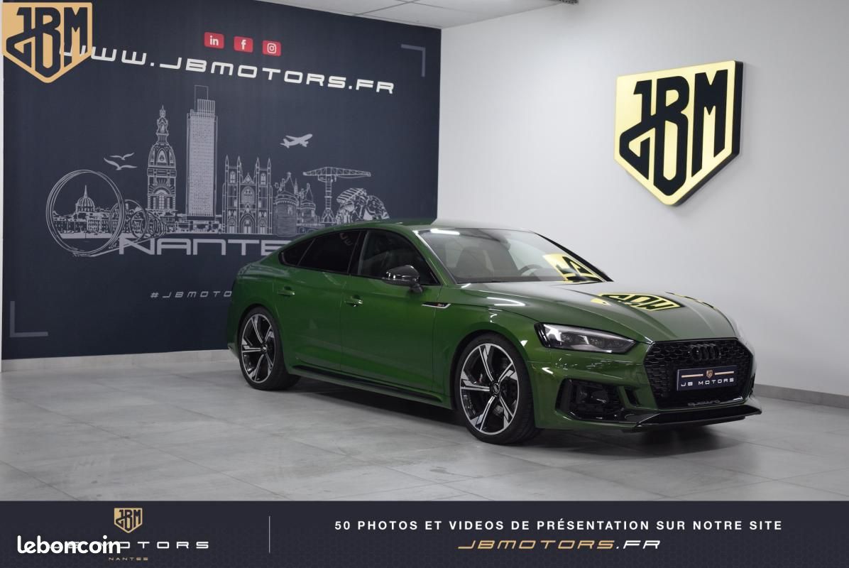Audi RS5 Sportback V6 2.9 TFSi 450 Tiptronic 8 Quattro AUDI EXCLUSIVE Immat France Pas de malus (image 1)