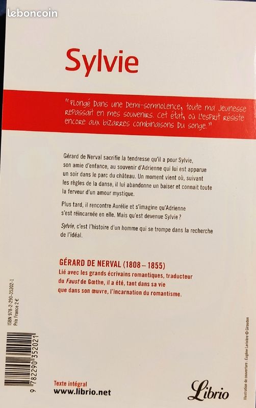SYLVIE. Gérard de Nerval (image 2)