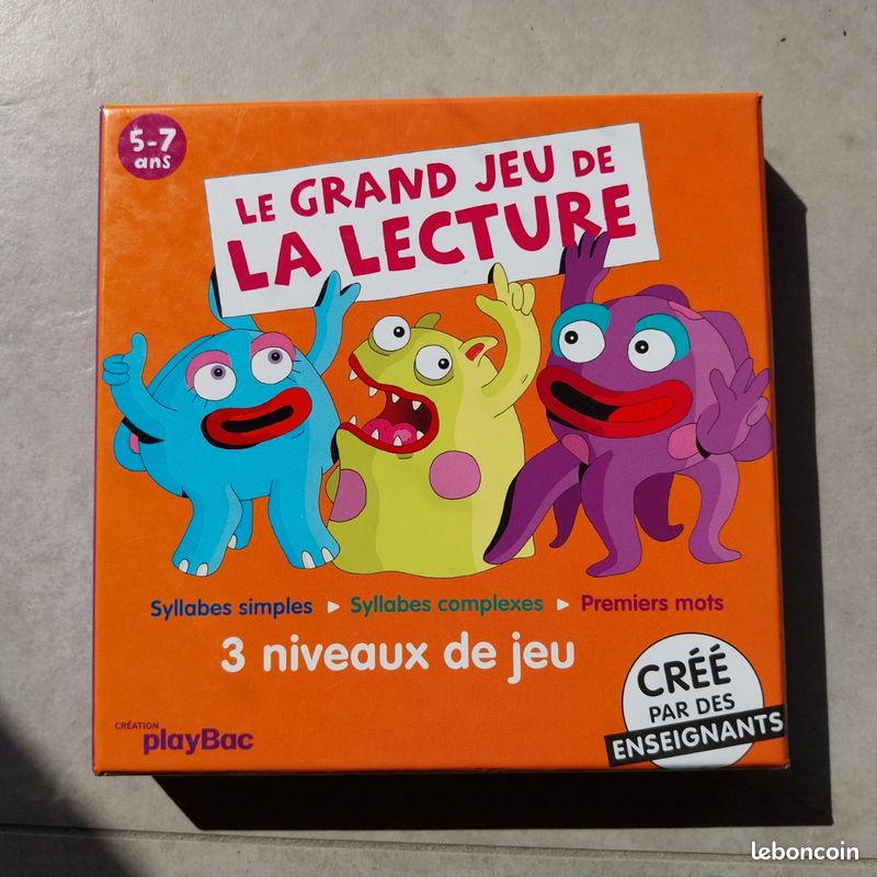 Jeu enfant lecture "le grand jeu de la lecture" (image 1)