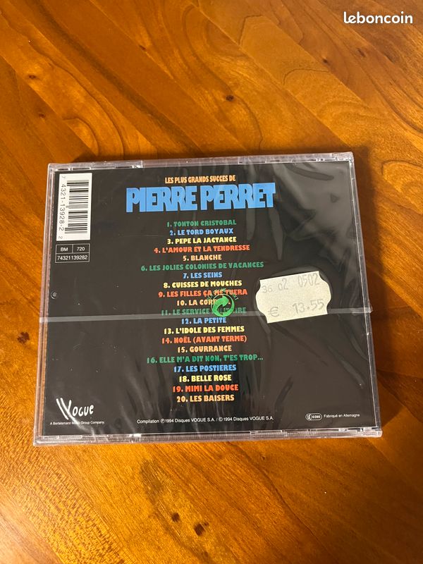CD neuf - Les plus grands succès de Pierre Perret (image 2)