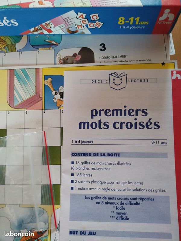 Premiers mots Croisés Nathan 8/11 ans neuf (image 2)