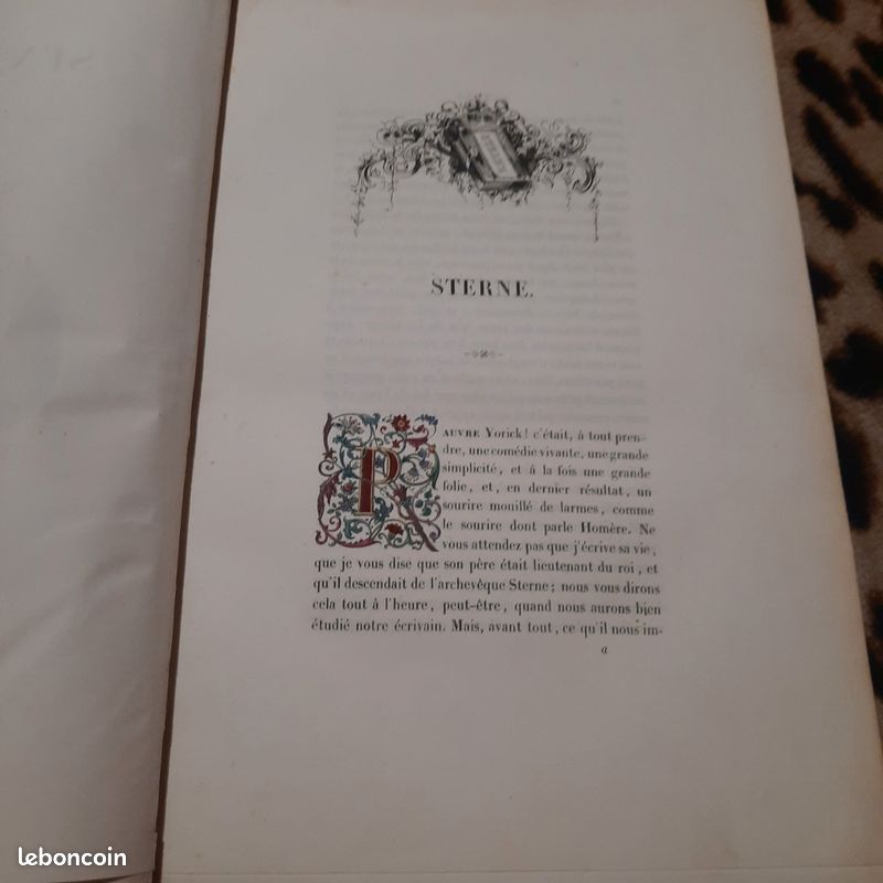 Illustré XIXe. Voyage sentimental de Sterne. Par J.Janin et Tony Johannot (image 6)