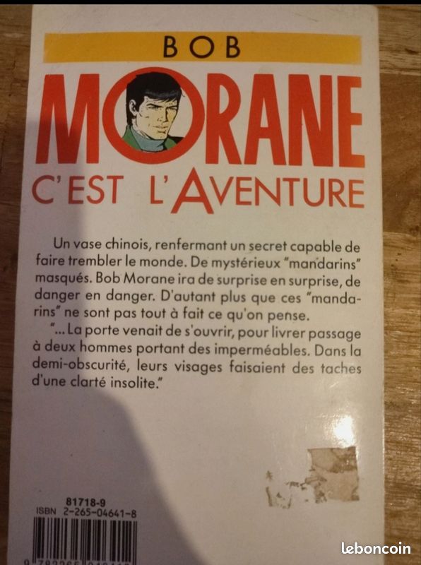 Livre Bob Morane, les masques de soie
Fleuve noir aventure (image 2)