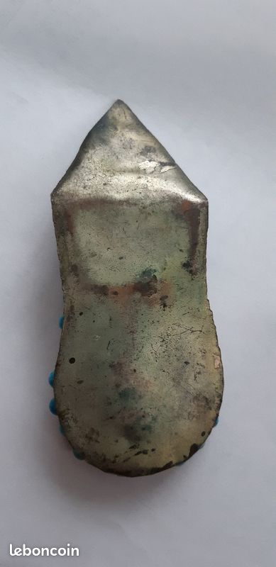 Babouche metal et pierres (image 3)