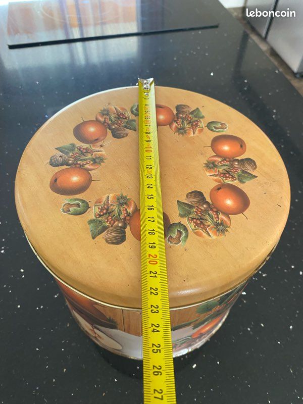Grande Boîte pour chat métallique Ballocco vintage (image 6)