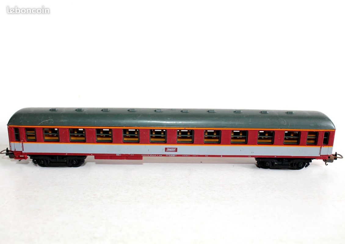 La voiture voyageurs 1er classe type Capitole miniature par Gégé au HO H0