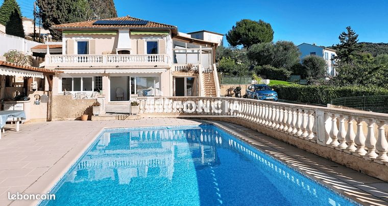 Nice Nord St Pancrace - Villa 152m2 habitable - Piscine - vue mer - Parkings — 3
