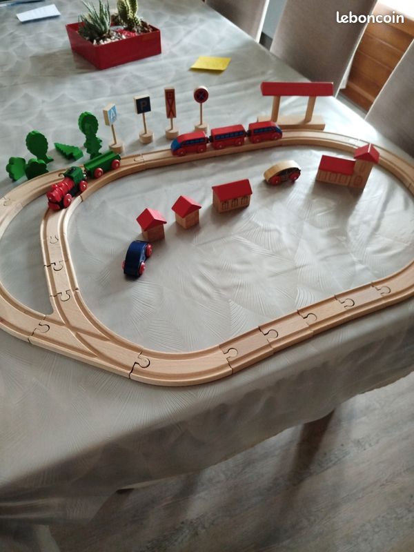 Lot de jouets en bois - jeux de construction (image 7)