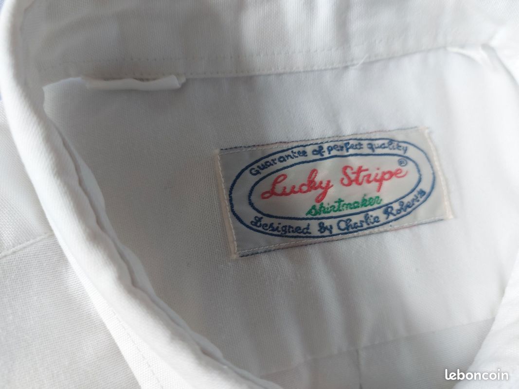 T-shirt Lucky Brand Dive Bar – Blanc Taille M, Thème Cocktail Martini – Neuf Avec étiquette