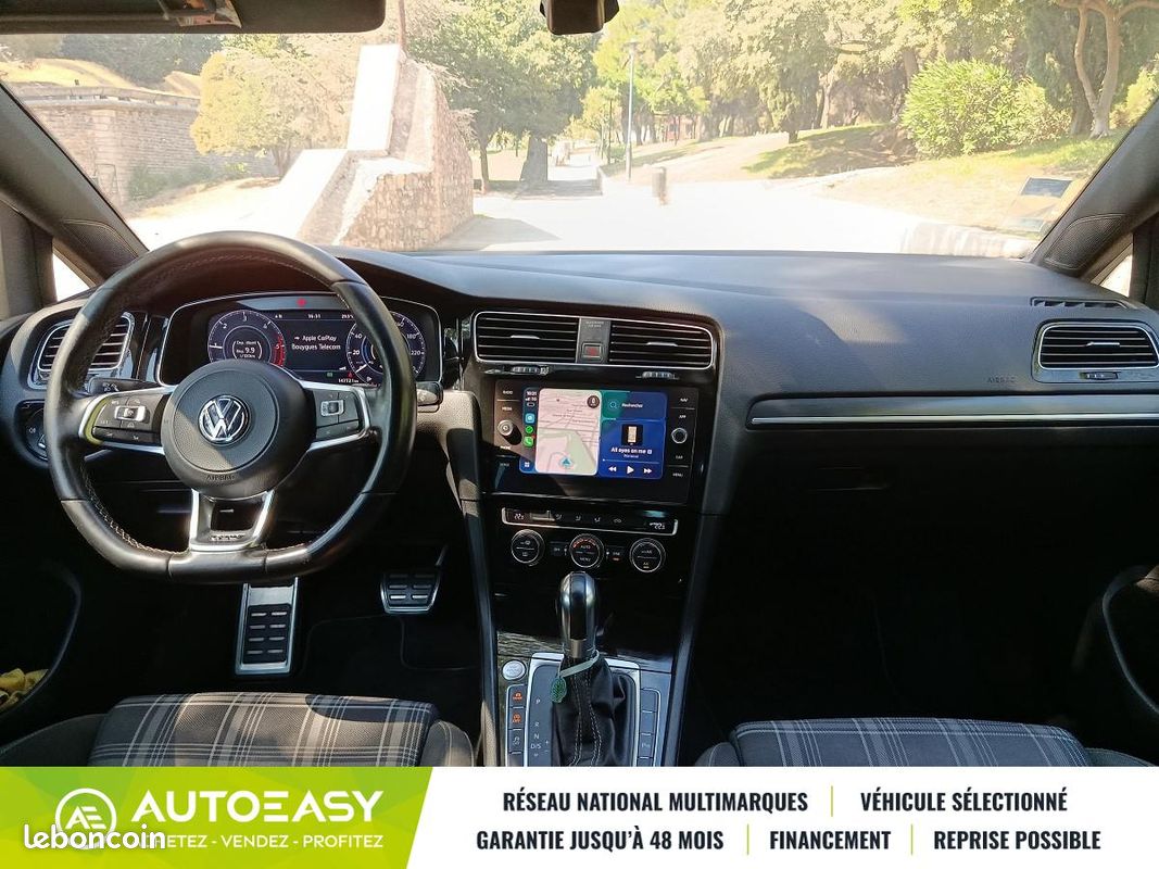 Volkswagen Golf 7 VII ph.2 - GTD - 2.0L TDI 184CH - Française - Virtual - CarPlay - Camera (image 10)