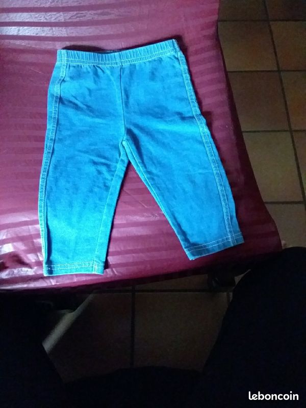 Leggins bebe mixte neuf taille 12 mois 2 euros (image 3)