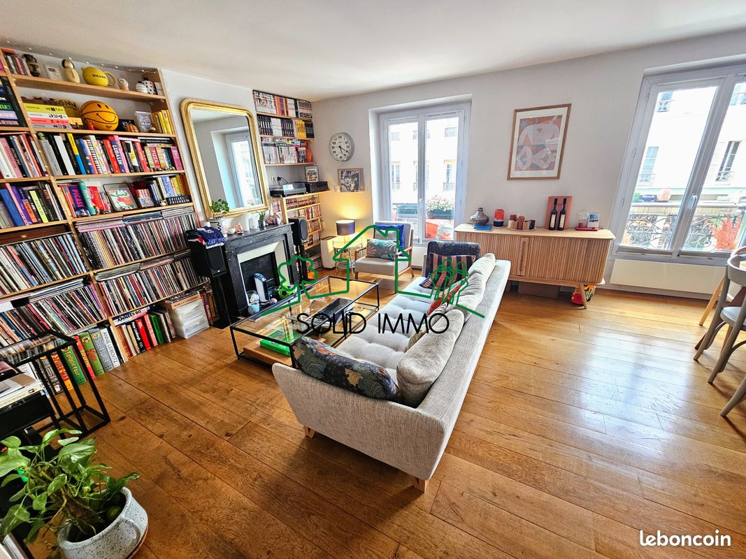 Appartement 3 pièces 63 m² · à Paris · 63 m² · 640 000 €