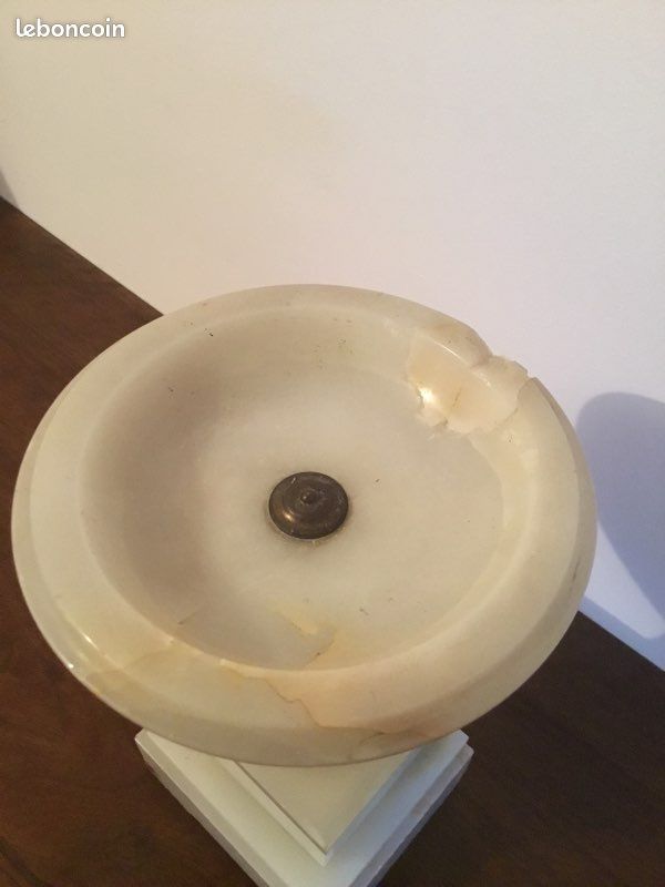 Pendule onyx et ses 2 cassolettes (image 3)
