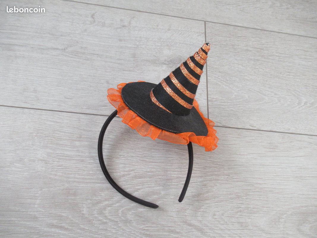 Bandeau Chapeau Hy Viz Ultra Visible Orange Et Noir Pour Une Sécurité Maximale
