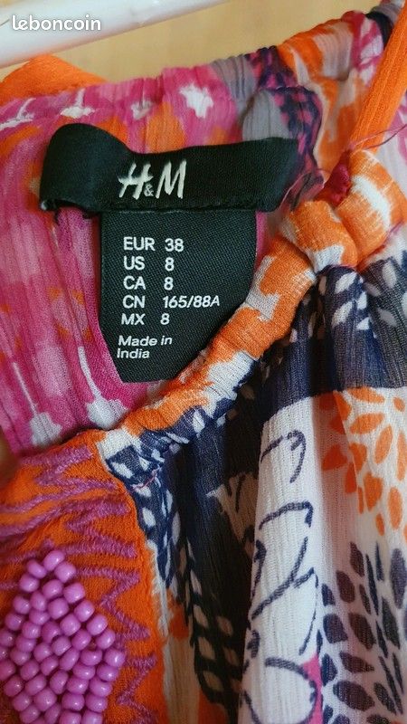 Longue robe été à motifs (image 8)