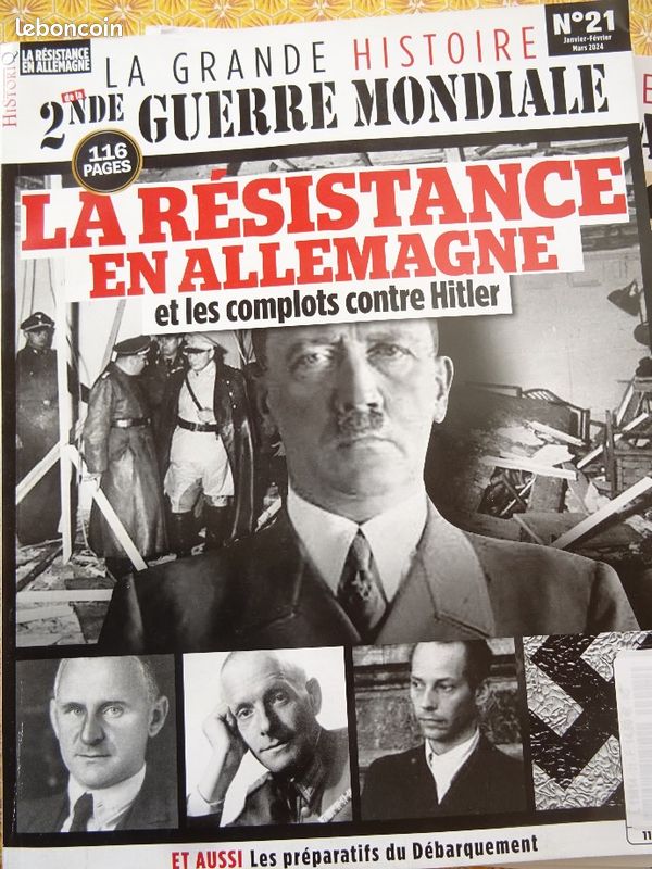 5 revues "la grande histoire de la 2ème guerre mondiale (image 2)