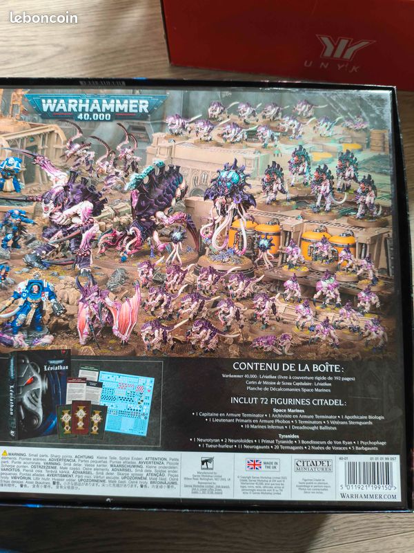 Grande Armée Tyranid Warhammer 40k – Occasion – Partiellement Montée/peinte