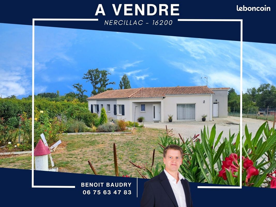 Maison 6 pièces 120 m² · à Nercillac · 120 m² · 247 900 €