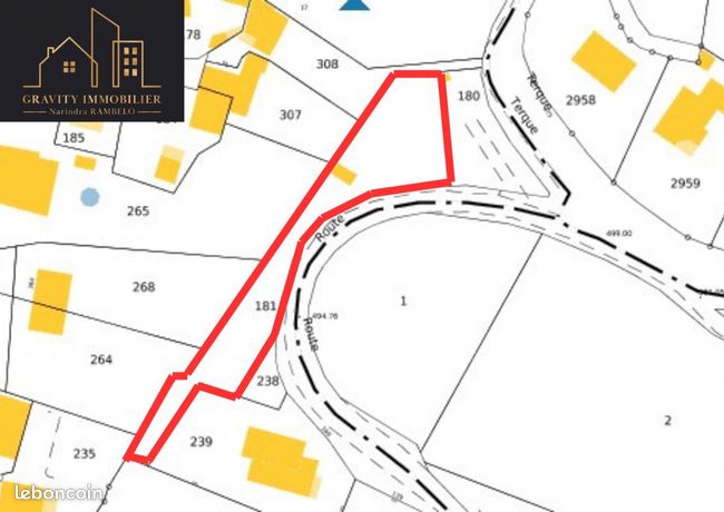 Terrain 1 224 m² Marignier