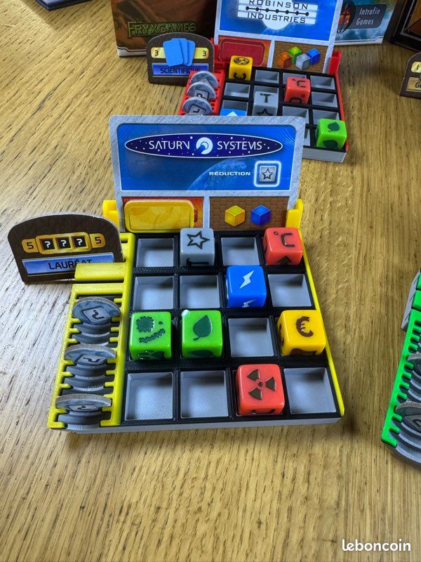 đČ Plateaux joueurs x4 compatibles Terraforming Mars â Le Jeu de DĂ©s | Insert rangement (image 2)
