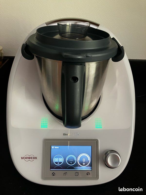 Thermomix TM5 Blanc Avec Accessoires Et Cook-Key - Occasion Fonctionnel