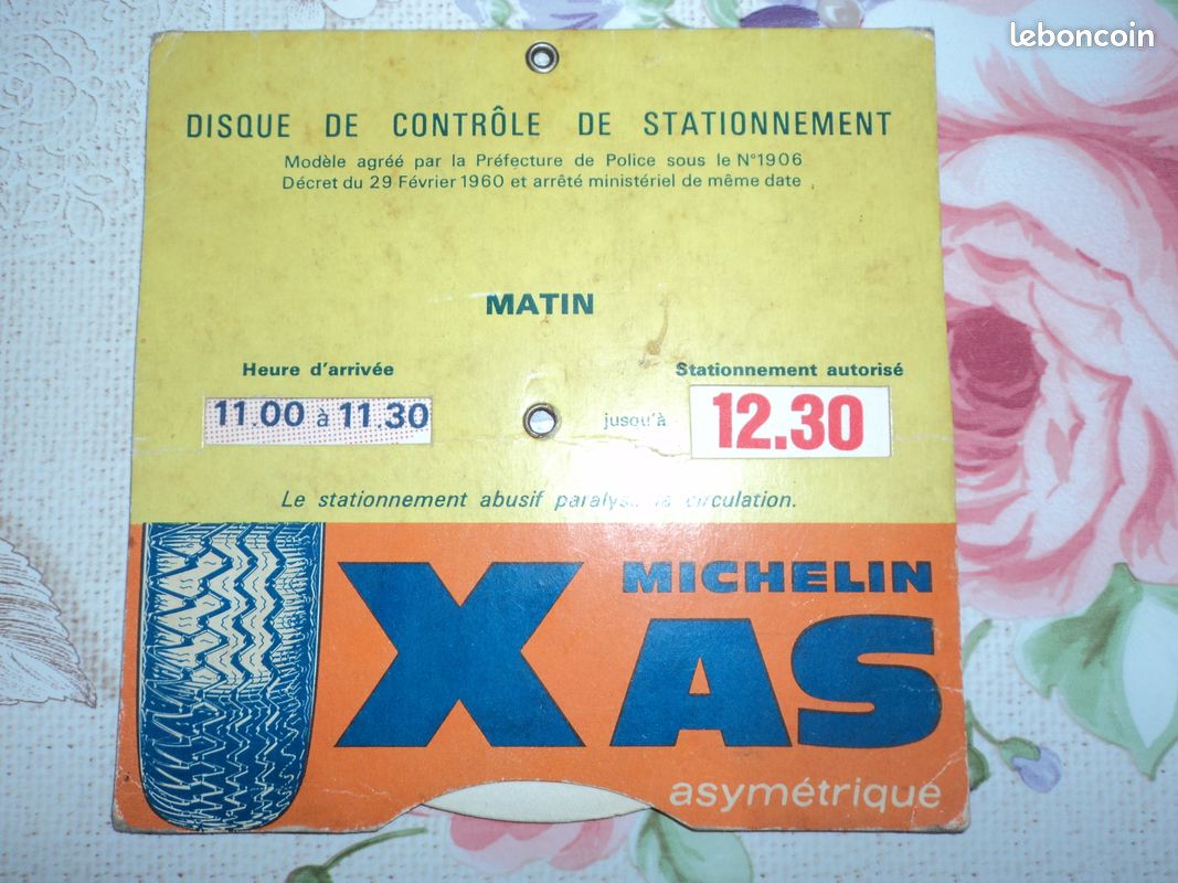 Michelin : disque de stationnement (image 2)