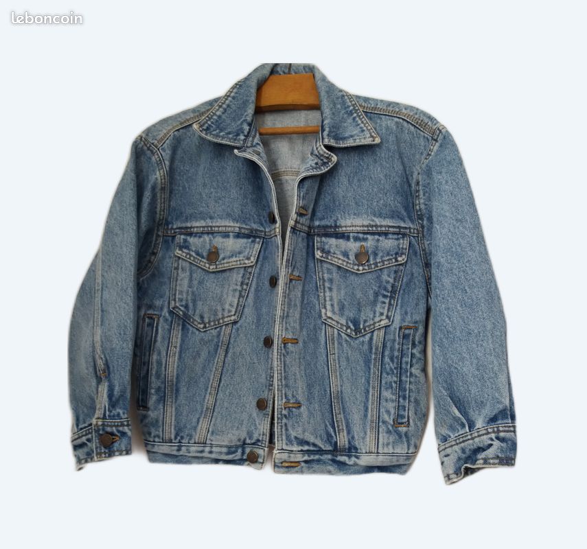 Blouson en jeans garcon (image 1)