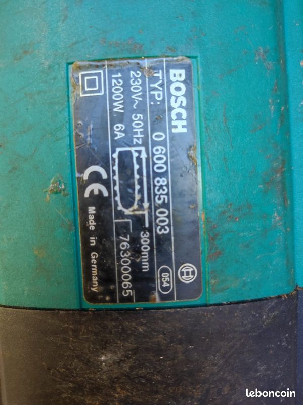 Tronconeuse electrique 1200W 300mm (image 3)