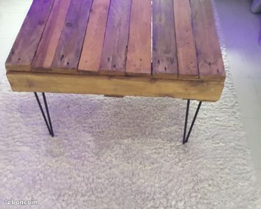 Table basse industrielle (image 2)