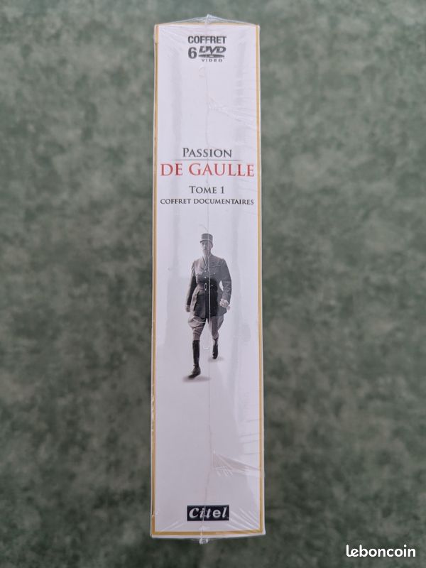 Coffret 6 DVD Passion de Gaulle neuf sous blister (image 3)