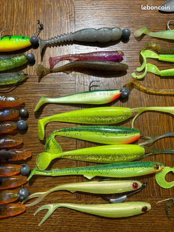 Lot leurre de pêche souple - Sport & Plein air